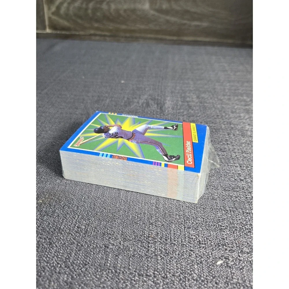 1991 Donruss Baseball Factory‎ Sealed 50 Card Pack Cecil Fielder Grand Slammer